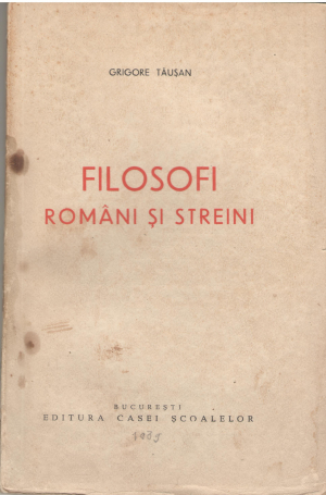 filosofi romani si streini