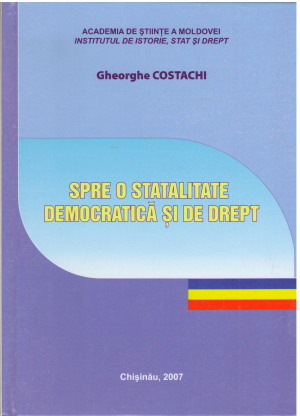 spre o statalitate democratica si de drept