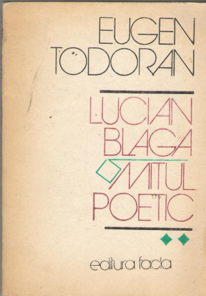 Lucian Blaga Mitul Poetic