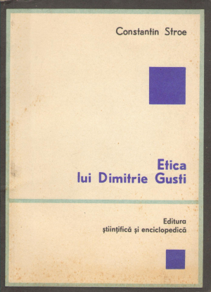 etica lui dimitrie gusti