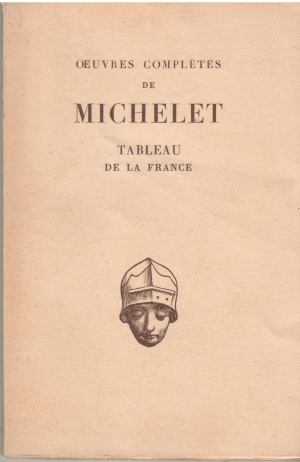 tableau de la France oeuvres completes de michelet