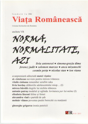 Viata romaneasca nr.9-10/2011
