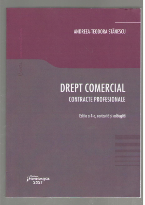 Drept comercial  Contracte profesionale