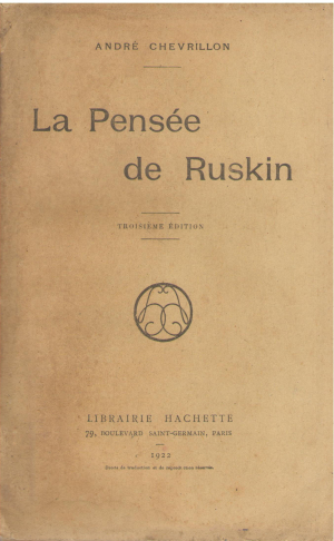La pensee de ruskin