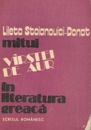mitul varstei de aur in literatura greaca