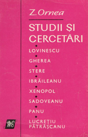 Studii si cercetari