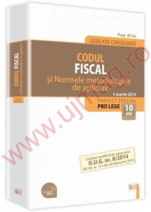Codul fiscal si Normele metodologice de aplicare.