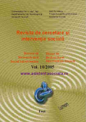 Revista de cercetare si interventie sociala Vol.5/2004 + Vol.10/2005 + Vol.11/2005