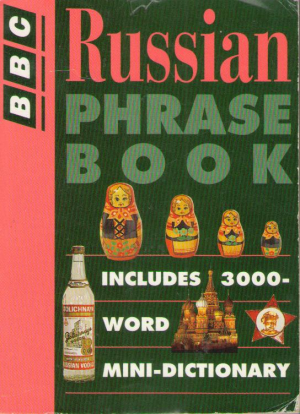 russian phrase book mini-dictionary includes 3000-word