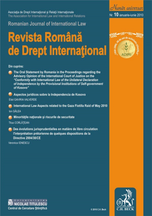 Revista Romana de Drept International