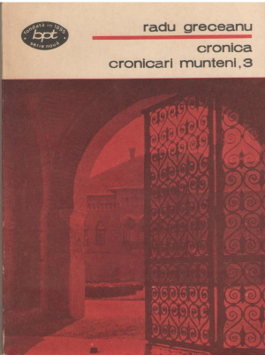 cronicari munteni volumul 3