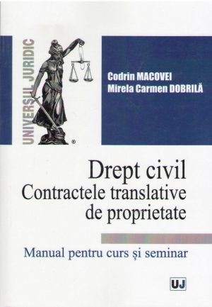 Drept civil  Contracte translative de proprietate