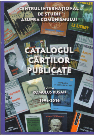 Catalogul cartilor publicate