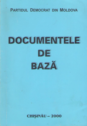 Partidul Democrat din Moldova  Documentele de baza