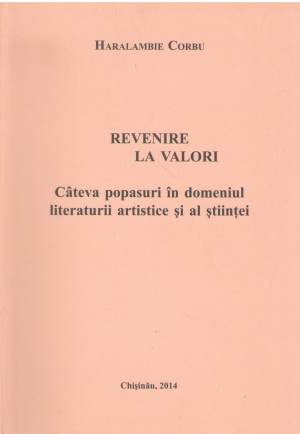 revenire la valori cateva popasuri in domeniul literaturii artistice si al stiintei