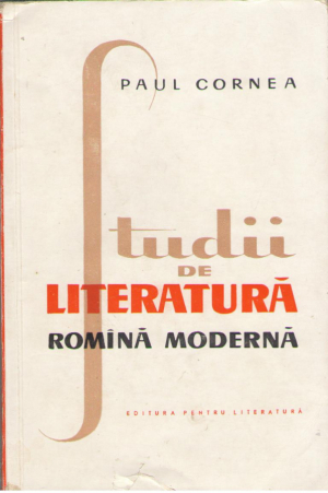 Studii de literatura romina moderna
