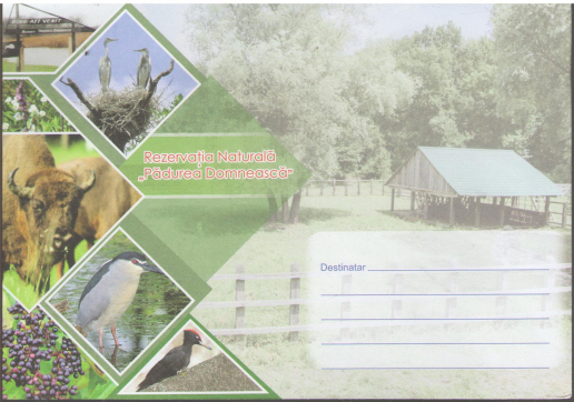 rezervatia naturala padurea domneasca plic posta moldovei