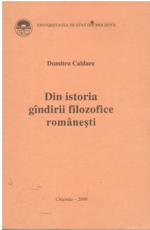Din istoria gandirii filozofice romanesti