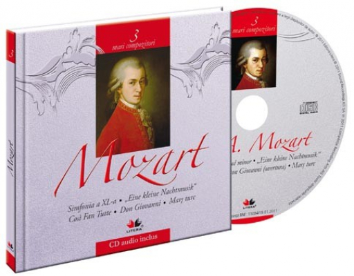 Mozart Mari compozitori nr.3 + CD
