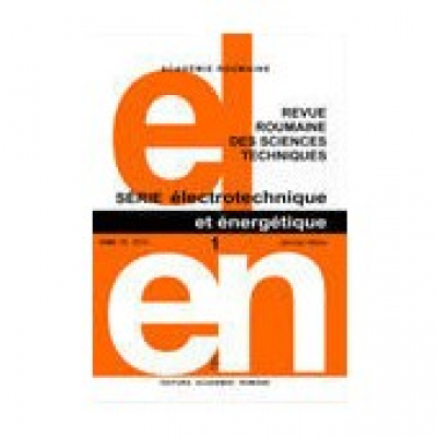 Revue Roumaine des Sciences Techniques - Serie Électrotechnique et Énergétique