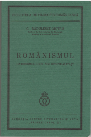 Romanismul  Catehismul unei noi spiritualitati