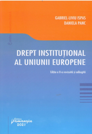 Drept institutional al Uniunii Europene Editia a 2a