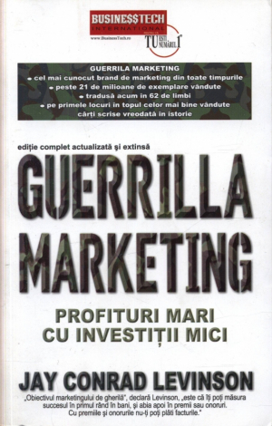 Guerrilla marketing - profituri mari cu investitii mici