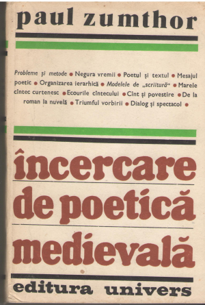 incercare de poetica medievala