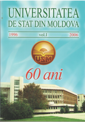 Universitatea de stat din Moldova 1996-2006  Volumul I + volumul ii