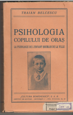 Psihologia copilului de oras  La psihologie de l'enfant roumain de la ville
