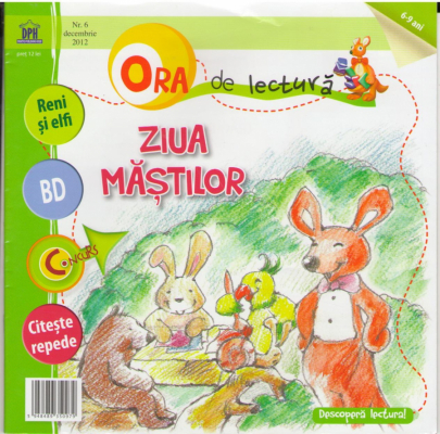 Ora de lectură - Ziua măștilor (6-9 ani)