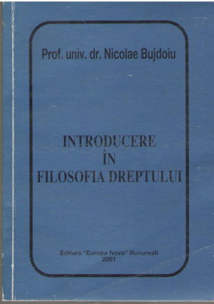 Introducere in filosofia dreptului