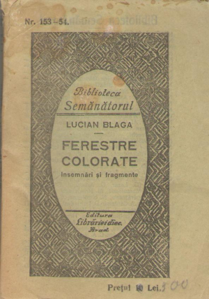 Ferestre colorate  Insemnari si fragmente
