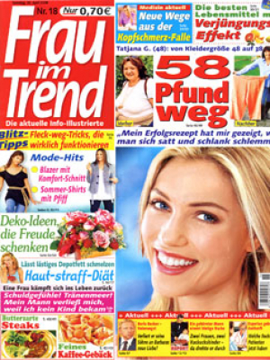 Frau im trend