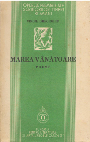 Marea vanatoare  Poeme  Inscris de mana pe pagina 1: 
