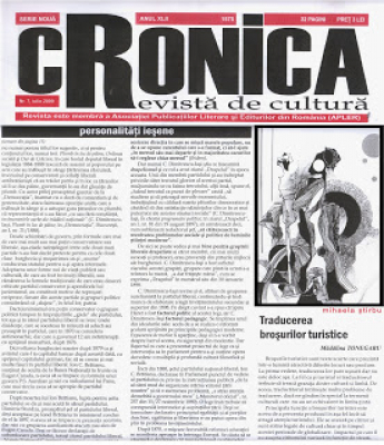 Cronica. Revista de cultura.