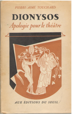 Dionysos Apologie pour le theatre