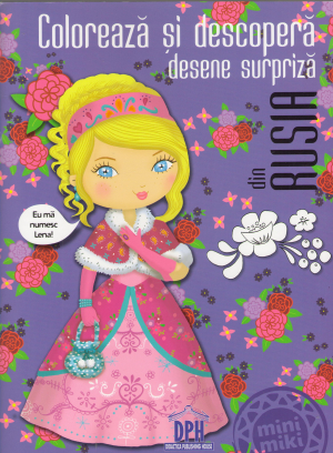 coloreaza si descopera desene surpriza din rusia