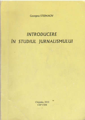 Introducere in studiul jurnalismului Studiu