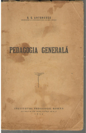 pedagogia generala
