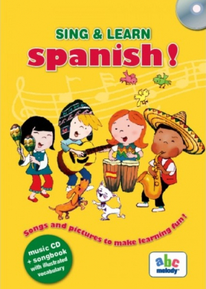 Sing & Learn Spanish music cd + songbook