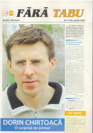 Fara tabu  Buletin informativ  № 3, 4 / 2008