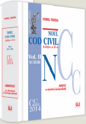 Noul Cod civil. Vol. II. ( Art. 1164-2664). Editia a 2-a