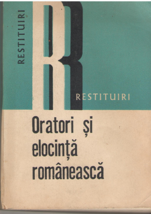 oratori si elocinta romaneasca