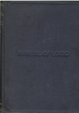 a manual of logic vol ii