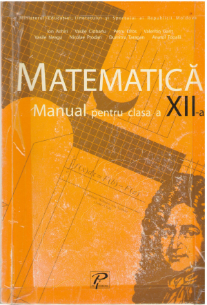 matematica manual pentru clasa a xii-a