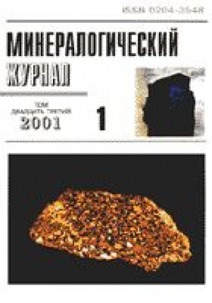 Минералогический журнал