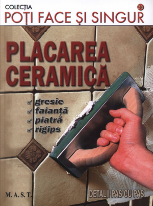 Placarea ceramica . Gresie , faianta , piatra , rigips
