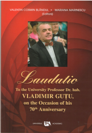 laudatio to the university professor dr.hab. vladimir cretu on the occasion of his 70th anniversary