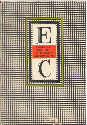 psihologia copilului si pedagogia experimentala
